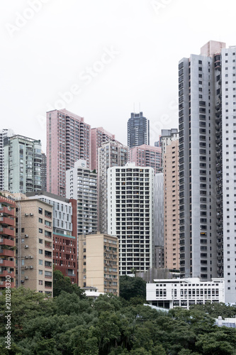 Plakat Panoramę Hongkongu
