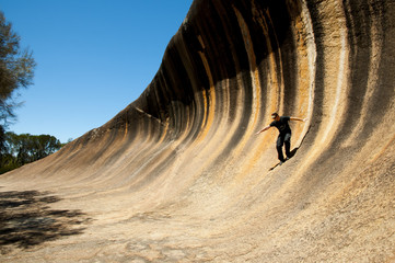 Sticker - Wave Rock - Hyden - Australia