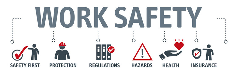banner standard construction safety concept
