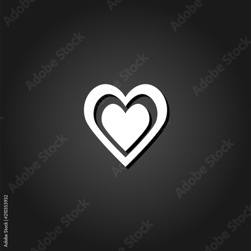 Featured image of post Simple White Heart Black Background