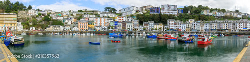 Luarca is in the province of Asturias in the Asturias and Cantabria region of Spain Fototapete