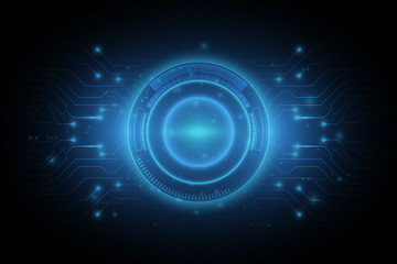 Poster - speed tunnel connection networking concept design background