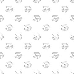 Poster - Alarm button pattern vector seamless repeating for any web design