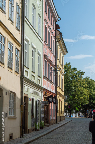 Plakat Ulica w Pradze