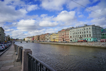 Cityscape of Saint Petersburg, Russia