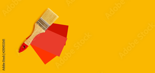 Choice Of Red Color For The Walls Brush And Samples Copy Choice Of Red Color For The Walls Brush And Samples Copy E