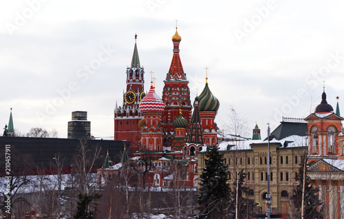 Plakat Katedra Świętego Bazylego w Moskwie