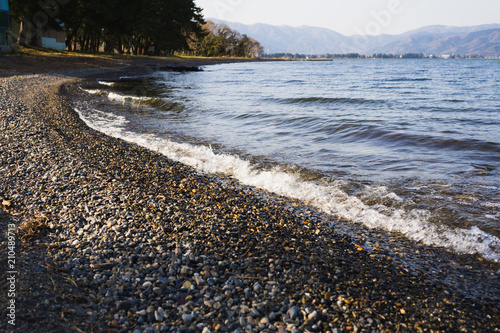 波が打ち寄せる琵琶湖湖畔 Buy This Stock Photo And Explore Similar Images At Adobe Stock Adobe Stock
