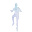 © zolotons - watercolor silhouette man dancing dance