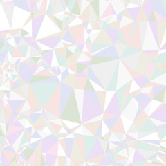 Poster - abstract triangle background. colorful holographic design triangular vector pattern.