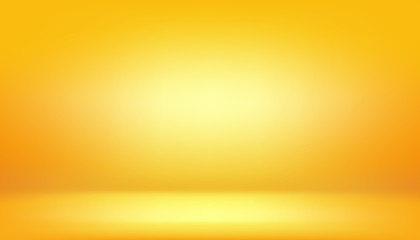 yellow background, abstract gradient studio and wall texture vector and illustration, can be used pr