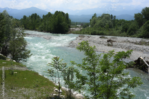 Torrente Gesso della provincia di Cuneo 