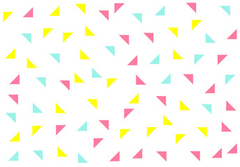 Poster - Colored geometric pattern background