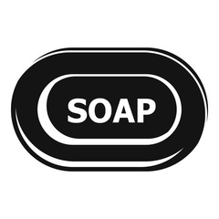 Poster - Aloe soap icon. Simple illustration of aloe soap vector icon for web design isolated on white background