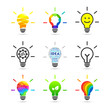 Light bulb set with various concept and design