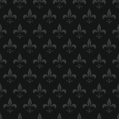 seamless fleur de lis pattern