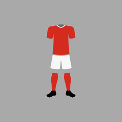 Poster - switzerland national football form illustration. Detailed national soccer form illustrations. Premium quality graphic design icon. One of the collection icon for websites