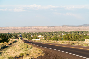 Small town Saint Johns, Arizona