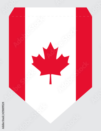 Printable Canada Working day Celebration Banner Spearhead Pennant Vector picture about Printable Canadian Flag called Printable Canada Working day Get together Banner Spearhead Pennant Vector