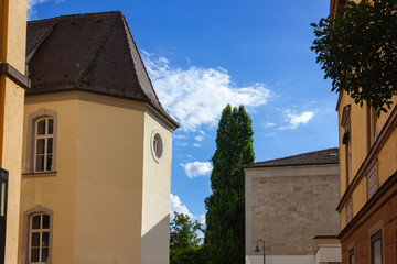 Wall Mural - city facades in historical city