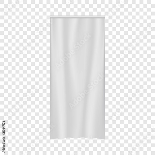 Download Textile Banner Mockup Realistic Illustration Of Textile Banner Vector Mockup For Web Buy This Stock Vector And Explore Similar Vectors At Adobe Stock Adobe Stock PSD Mockup Templates