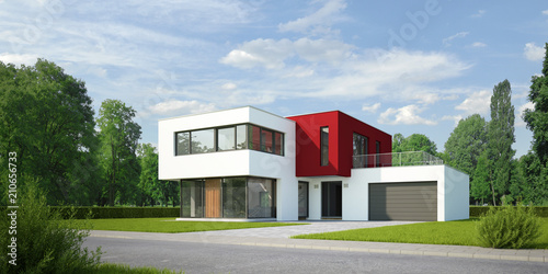 Fotografija  Haus Kubus rot