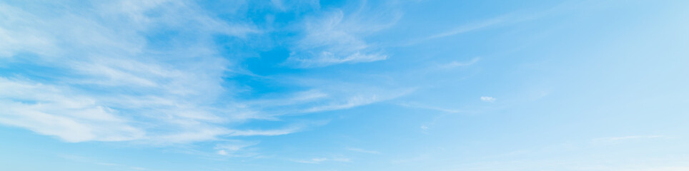 small clouds and blue sky
