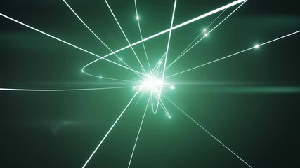 Poster - the concept of signal transmission over an optical fiber