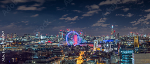 Papel de parede London Skyline by Night