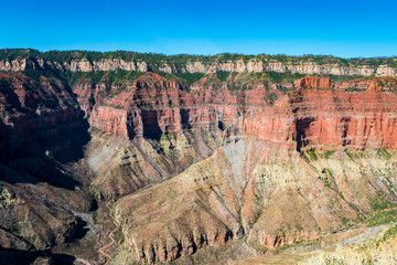 Wall Mural - aerial view of grand canyon national park, arizona