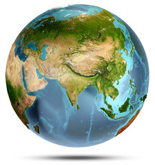 Wall Mural - planet earth. 3d rendering