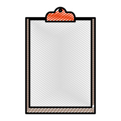 Poster - doodle clipboard check list office document