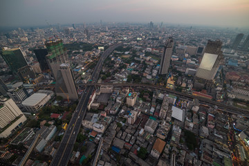 Wall Mural - Modern Asian megalopolis cityscape