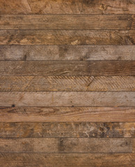 Wall Mural - vintage rustic old wooden planks texture vertical background flatlay