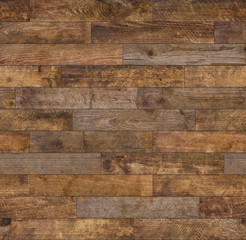 Wall Mural - rustic seamless wood texture. vintage naturally weathered hardwood planks seamless wooden floor back