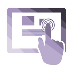 Sticker - Tablet icon