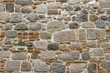 Ancient stone wall texture