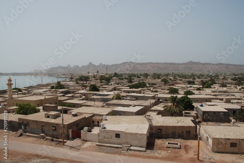 Fotografia, Obraz Center of Hormuz, Iranian island in the Persian Gulf
