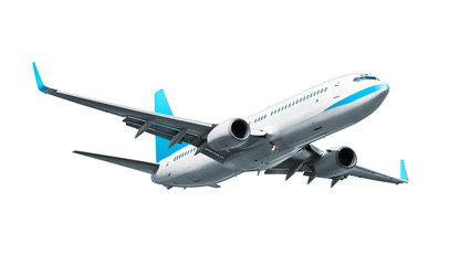 airplane isolated on white background