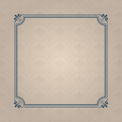 Wall Mural - vintage frame