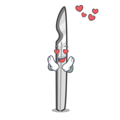 Sticker - In love scalpel mascot cartoon style