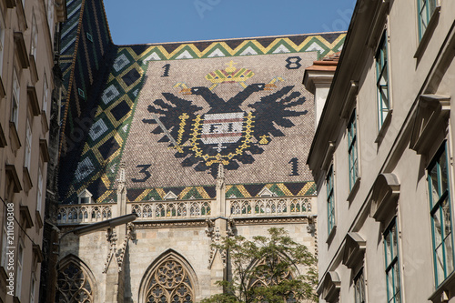 Plakat Katedra Świętego Szczepana (Stephansdom) w Wiedniu