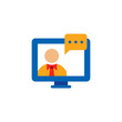 © putracetol - Online Business People Logo Icon Design