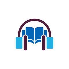 Poster - Headphone Education Logo Icon Design