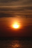 Fototapeta Morze - Summer Ocean sunrise reflection
