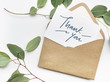 © Rawpixel.com - Thank You card in an envelope