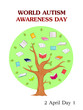 © magemasher - Vector Illustration of World Autism Awareness Day