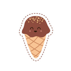 Wall Mural - Ice Cream Sticker