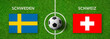 Fußball - Schweden gegen Schweiz