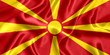 Flag of Macedonia Silk